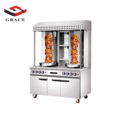 Doner Kebab Restaurant Standing 8 Burner gyro Et Electric Big Shawarma Machine